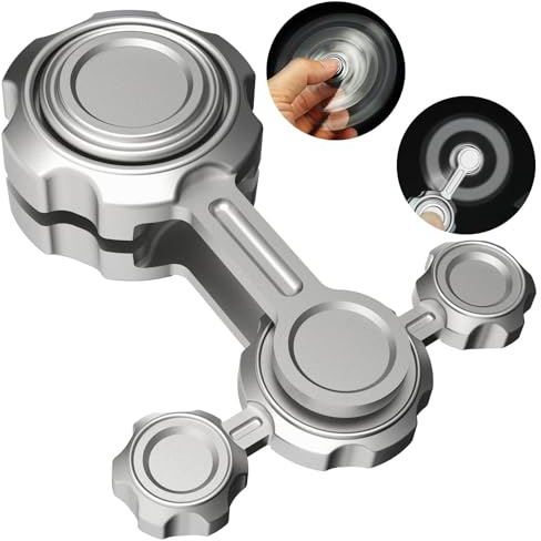 Metall Fidget Spinner Ostereierfüller für Kinder Erwachsene, Fidget Spielzeug Hand Finger Gyro, Cool Gadget Spielzeug Geburtstagsgeschenk, Schreibtisch Spielzeug für Anti-Angst halten Muschel Fokus