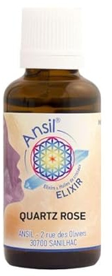 Quartz rose - Elixir de Cristaux - Ansil - 30 ml