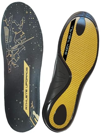 Athlete Upgrade Semelles en fibre de carbone - pour chaussures de sport gold edition (paire) Édition limitée (EU 41-42)