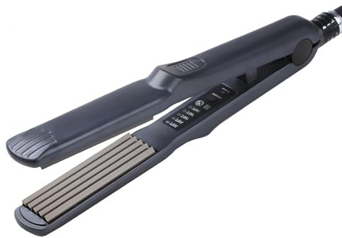 Hair Crimper, Hair Crimpers for Women and Girls, Professional Crimping Iron, Corrugation Crimper Hair Iron with 4 Heat Setting, Plates Hair Styling Tools Crimper, Hair Crimper Iron for Fluffy Corn