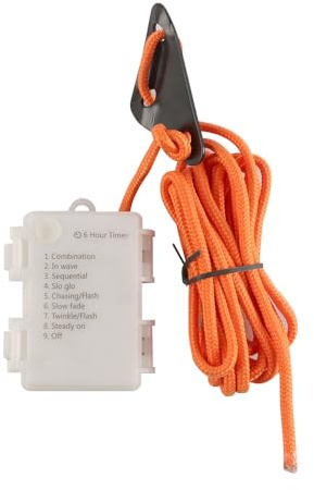 Ieron Leuchtende Abspannseile für Camping, verstellbares Paracord-Seil, Zelt-Abspannleinen, im Dunkeln Leuchtend, Outdoor-Zeltzubehör, Camping-Seil-Set
