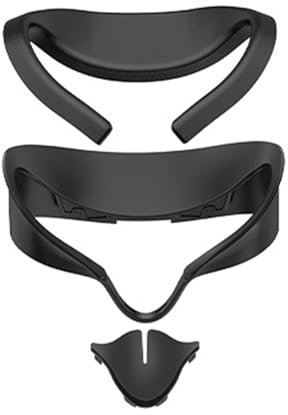 Cómoda almohadilla facial para gafas de realidad virtual 3S, accesorios con mejora de flujo de aire y fácil instalación