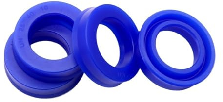 TC Retén del eje de aceite, 5 juntas hidráulicas de eje radial UN, diámetro interior de 20-30 mm, poliuretano, for eje de pistón, vástago de pistón, sellos de aceite de copa en U de un solo labio de P