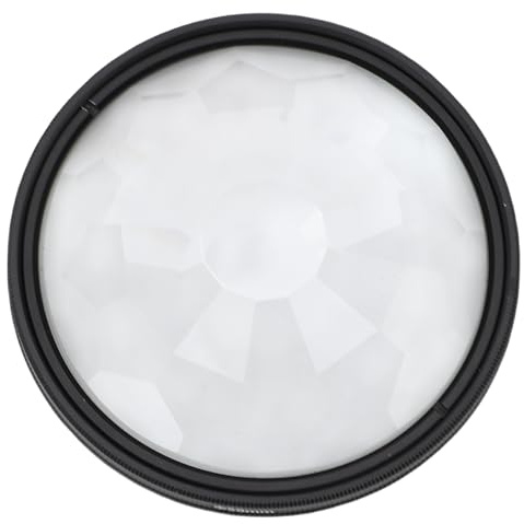 Kamera-Kaleidoskopfilter, Kaleidoskop-Glasprismenlinseneffekte, 35–85 Mm Empfohlene Brennweite, Spezialeffektfilter-Zubehör für Digitalkameras und Spiegelreflexkameras (58MM)