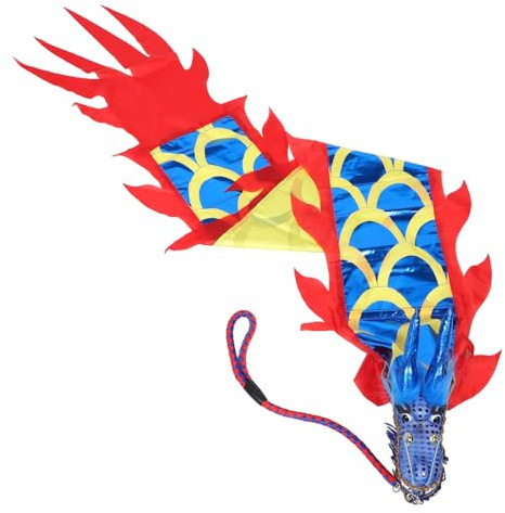 BESPORTBLE Décorations De Dragon pour Nouvel an Chinois Figurine avec Corde à Suspendre pour Garçon Fille Costume De Dragon pour Fête du Printemps