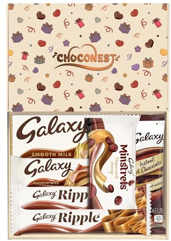 Choconest Chocolate Gift Box | Assorted Chocolate Selections Box Hamper | Letterbox Friendly | Box of Chocolates Gift Box for Children, Mother, Father, Teacher