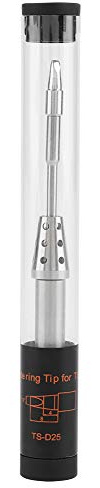 Lötkolbenspitzen TS-D25 / B02 Steckbare Lötspitzen Ersatz für TS80 Digitaler Lötkolben 100~400 ℃(TS-D25)