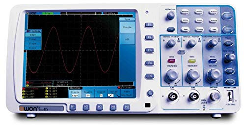 8 LCD Profonde stockage numérique Mémoire Oscilloscope SDS8102 100HMz Stockage numérique 2GS / s Usb Oscilloscope