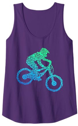 Downhill Mountainbike Biker MTB Jungen Kinder Tank Top