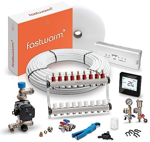 Fastwarm Multi Zone Water Underfloor Heating Kit