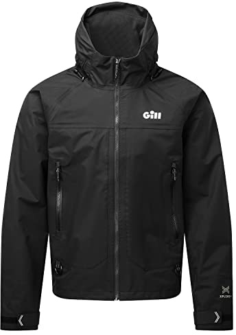 Gill Mens Verso Jacket - Fully Taped Waterproof & Breathable (Black S)