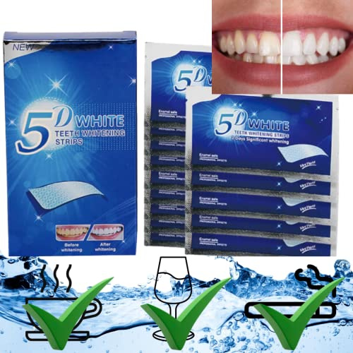 Teeth Whitening Strips | Teeth Whitening Kit | Teeth Whitening Strip | Teeth Whiteners | Teeth Whitening Powder Alternative | UK Supplier | 7 Day Course 14 Strips