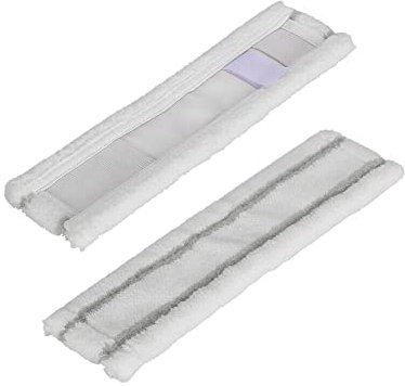 2x Trade-Shop Wischbezug Microfaser Tücher kompatibel mit Kärcher WV2, WV5, WV45, WV50, WV51, WV52, WV55, WV60, WV65, WV70, WV71, WV75 2.633-100.0