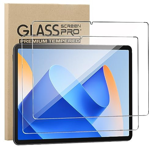 KZIOACSH Screen Protector for HUAWEI MatePad 11inch 2023, 2 Pack HD Tempered Glass Screen Protector Cover High Hardness Anti-Scratch Anti-Fingerprint Protective Film for HUAWEI MatePad 11inch 2023