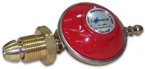 Catering Parts UK PROPANE Gas Regulator 37Mbar Standard Screw Type 1.5 Kg/H Fits Calor/Flogas | R37P Screw On Propane Gas Cylinder/LPG Bottle Regulator Pol 37mbar Type 694p