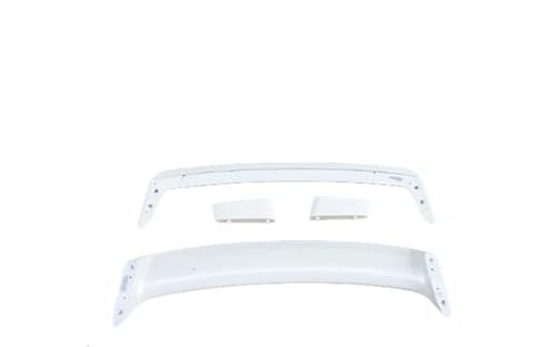 Heckspoiler Für 3er E36 M3 1990-2000 Heckspoilerlippe Body Kit Spoilerflügel Schwarz Carbon Außenzubehör Auto Spoiler Wing(Weiß)
