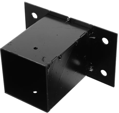 OSALADI Support De Poteau De Clôture Base De Mailbox Pour Railing De Terrasse Pour Poteaux Extérieurs