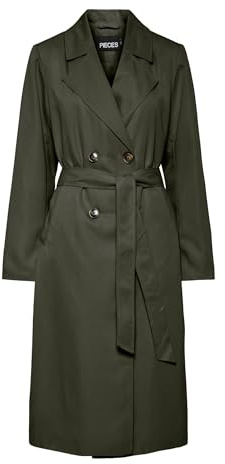 PIECES dam Pcscarlett Ls trenchcoat Noos trenchcoat | trenchcoat
