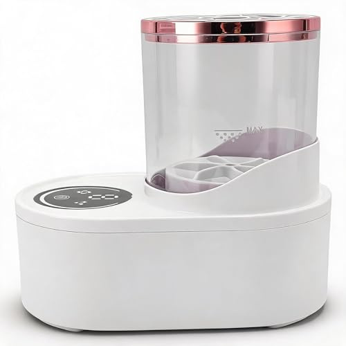 Electric Makeup Brush Cleaner, Automatic Brush Washer with 5-Minute Timer, 850RPM High Speed, USB-C Powered, Portable for Home and Travel