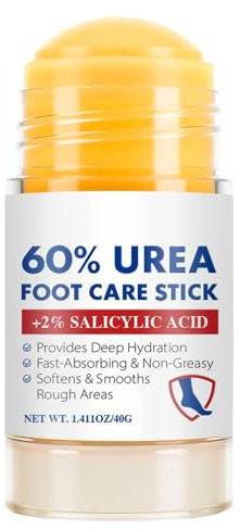 Crème Pour Les Pieds Baume Hydratant Anti-Crevasses 40 g En Stick | Crème Mains Soin Réparateur Pieds Secs Genoux Mains