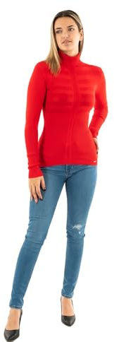 Morgan Mentos.m, suéter Mujer, Rojo (Rubis), Medium (Talla del Fabricante: TM)