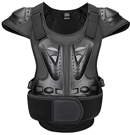 Chaleco Protector para Motocicletas Moto Hombre Protección de Pecho Corporal Proteger Espalda Chaqueta de esquí Ropa Protectora de Cuerpo Armadura para Esquí Patinaje
