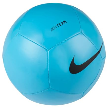 Nike DH9796-410 NK PITCH TEAM - SP21 Pallone da calcio ricreativo Unisex Adulto BLUE FURY/BLACK Taglia 4