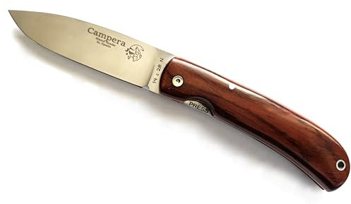 J&V CAMPERA - Klappmesser Taschenmesser Bushcraft Outdoor Messer Folding Knife, Klinge 8,5 cm, Handmade in Spain