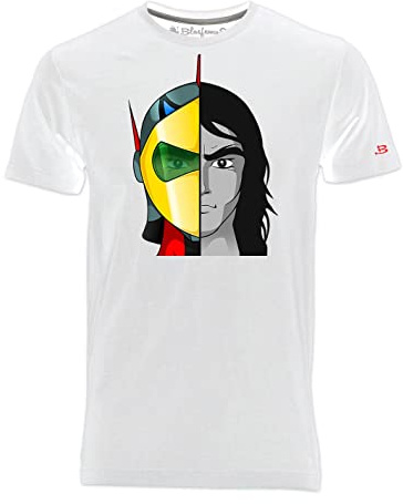 Blasfemus T-shirt homme Actarus UFO robot dessins animés années 80