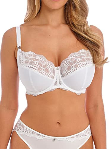 Fantasie Women's Reflect Bügel-bh mit Seitlichem Halt Full Coverage Bra, White, 36J