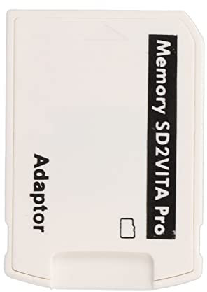 SD2VITA Speicherkartenadapter für PS Vita – 256 GB Speicher, 20–30% Schnelleres Laden, Kompatibel mit PS Vita 1000 2000, HENkaku 3.60, Einfach zu Bedienen