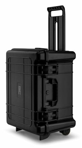 Power Dynamics GIGCase34T, Universal Outdoor Hartschalenkoffer, Trolley, Wasserdicht, Kamera Koffer mit Schaumstoffeinlage, Foto Koffer, Pistolenkoffer, Transportkoffer mit Schaumstoff und Rollen
