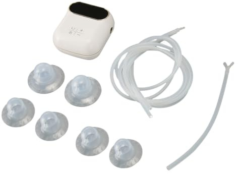 Corrector de Pezones Eléctrico Eficiente, Succión Ajustable, con Pantalla LED Táctil para Pezones Invertidos, Planos, Cortos y Dañados