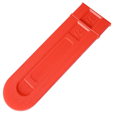 MDDEYEMEFO Fodero per motosega, copertura per barra per motosega, 35,5 cm, colore: rosso