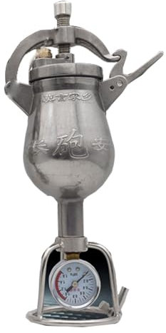 MyNvy Popcorn Machine palomitera a presión Máquina De Palomitas De Maíz Retro, Máquina De Palomitas De Maíz Tradicional Antigua, Mini Máquina De Palomitas De Maíz De Manivela 300 Ml(Size:2)