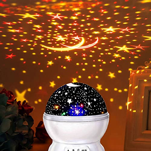 HUONIU Projecteur Ciel Etoile 360° Rotation Lampe de Projection Ciel Etoilé Lampe de Chevet Enfant Bluetooth Veilleuse Musicale et Lumineuse Galaxie Plafond Projecteur