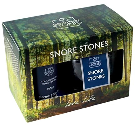 Coffret cadeau ronflement | Huiles essentielles 100 % naturelles pour lutter contre le ronflement | Aide à nettoyer les sinus et favoriser un sommeil réparateur | Végétalien et sans cruauté envers les