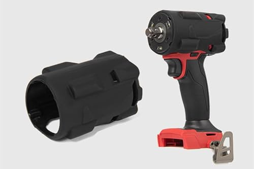 49-16-2854 Protective Boot for Milwaukee 1/2，3/8in Stubby Impact Wrenches 2854-20，2855-20 and 2855P-20 Impact Wrench