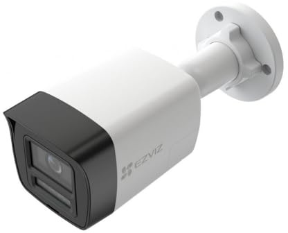 EZVIZ 4K utomhus-wifi-övervakningskamera med person/fordonsdetektering, nattseende i färg, siren och blixtlarm, tvåvägsljud, H.265, Alexa-kompatibel, IP67, H3K