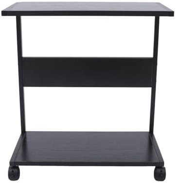 Soporte para CPU Soporte for PC de 2 niveles, soporte de torre for PC con ruedas bloqueables, soporte for CPU con marco de acero for oficina en casa que se adapta a la mayoría de PC Soporte para CPU p