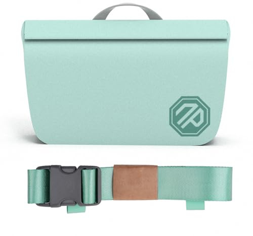 niphean IPX7 Hüfttasche Damen&Herren, Bauchtasche Wasserdicht mit Magnet-Einhandverschluss, Schmutz-&Abriebfest wasserdichte Tasche für Boote, SUP Board, Kajak, Schwimmen, Dry Bag 2.5L,Minze | Leichter Crossbody-Rucksack, 7,5 l, TPU, Paddelboard, wasserdichte Tasche, hält Ihr Handy trocken, für Männer und Frauen