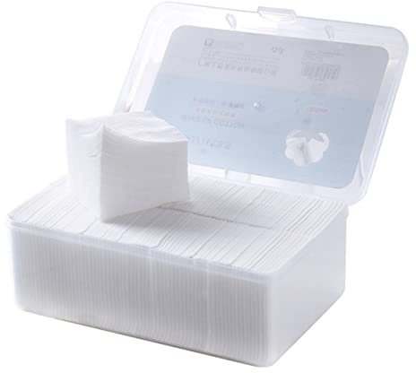 Beaupretty 1000piezas Discos De Algodón No Tejido Para Desmaquillar El Rostro Finos y Suaves Unidades Con Caja De Almacenamiento Para Cuidado Facial