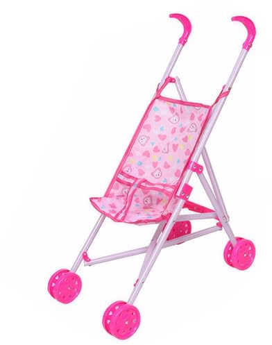 Bambola per bambole bambolo passeggino pieghevole bambino per bambole con giocattolo in telaio robusto per ragazzi, ragazze, bambini, giocattolo,
