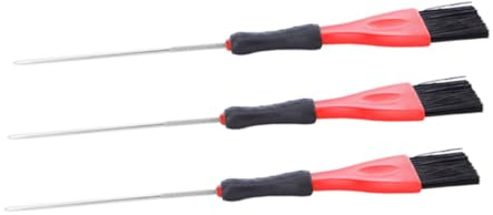 Mipcase 3pezzi Pennello Per Tintura Capelli in Acciaio Pettine Per Mèches Strumento Per Styling Capelli Adatto a Parrucchieri o Uso Domestico Facile Da Usare