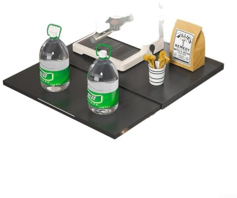 Griglia per forno estraibile in acciaio inox regolabile con ripiano allungabile per microonde e elettrodomestici da cucina (nero)