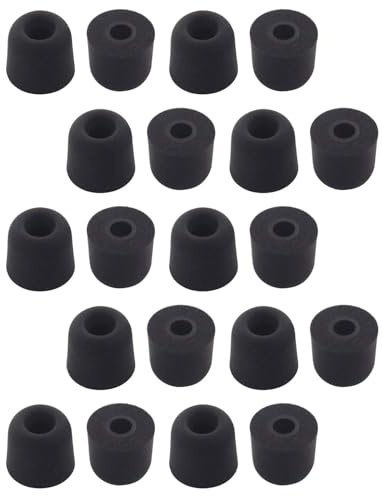 UYRVAPE Auricolari in memory foam, 20 pezzi,Cuscinetti Auricolari per Cuffie,tappi di ricambio per auricolari, copriauricolari cancellazione, auricolari in-ear, compatibili con cuffie e auricolari