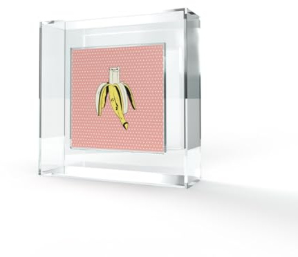Druckhaus Bilderrahmen quadratisch 10x10 transparent Fotowand Fotorahmen Picture frame 3D Optik