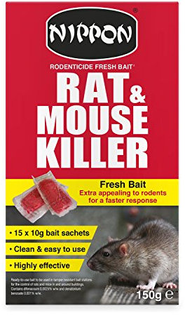 NIPPON Vitax Rat & Mouse Killer Fresh Bait 150g