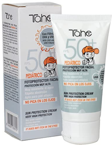 Tahe Sun Protect Fotoprotector Solar Facial en Crema Pediátrico Fps 50+ Protección Muy Alta, 50 ml