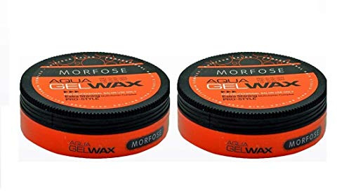 MORFOSE Aqua Gel Cire capillaire extra brillante Parfum melon Orange 150 ml